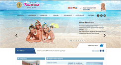 Desktop Screenshot of hotelfaustina.com
