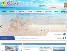 Tablet Screenshot of hotelfaustina.com